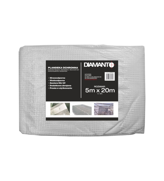 Plandeka na rusztowania 5,0 x 20m DIAMANTO