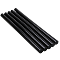 Wkłady klejowe 11,2 mm x 200 mm czarne 5 szt.