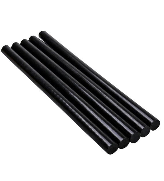 Wkłady klejowe 11,2 mm x 200 mm czarne 5 szt.