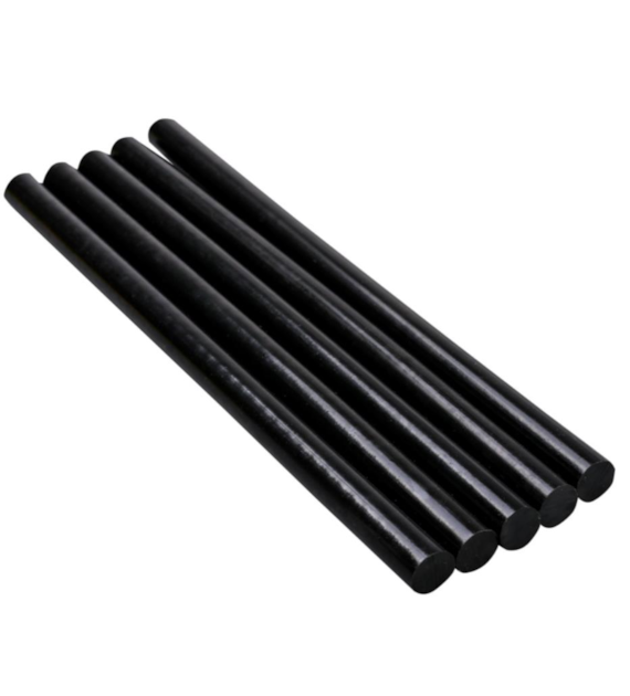 Wkłady klejowe 11,2 mm x 200 mm czarne 5 szt.