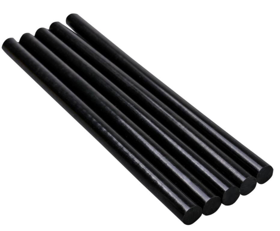 Wkłady klejowe 11,2 mm x 200 mm czarne 5 szt.