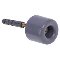 Odbój drzwiowy gumowy mały SZARY