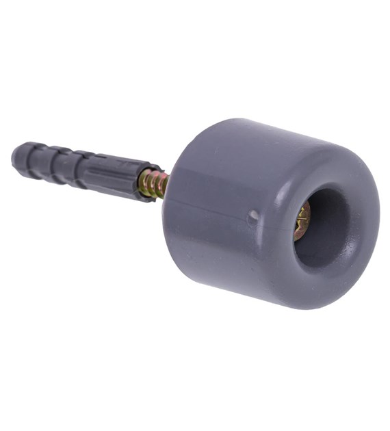 Odbój drzwiowy gumowy mały SZARY