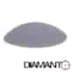 Odbój na ścianę 60 mm szary DIAMANTO