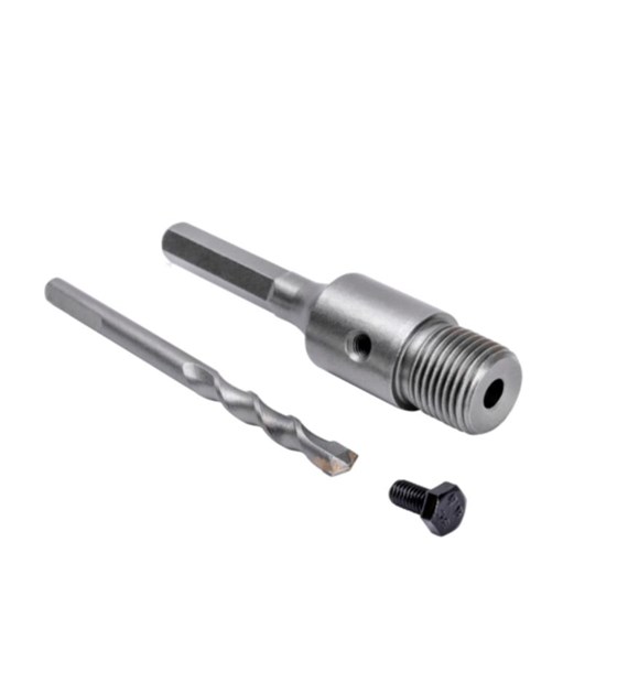 Adapter z wiertłem prowadzącym HEX 170 mm