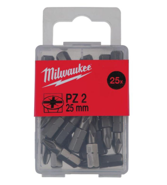 MILWAUKEE BIT SHOCKWAVE CD TX 10/25mm (25szt.)