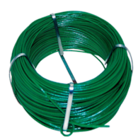 Drut ogrodniczy powlekany PCV 1,25mm x 50m (zielony)