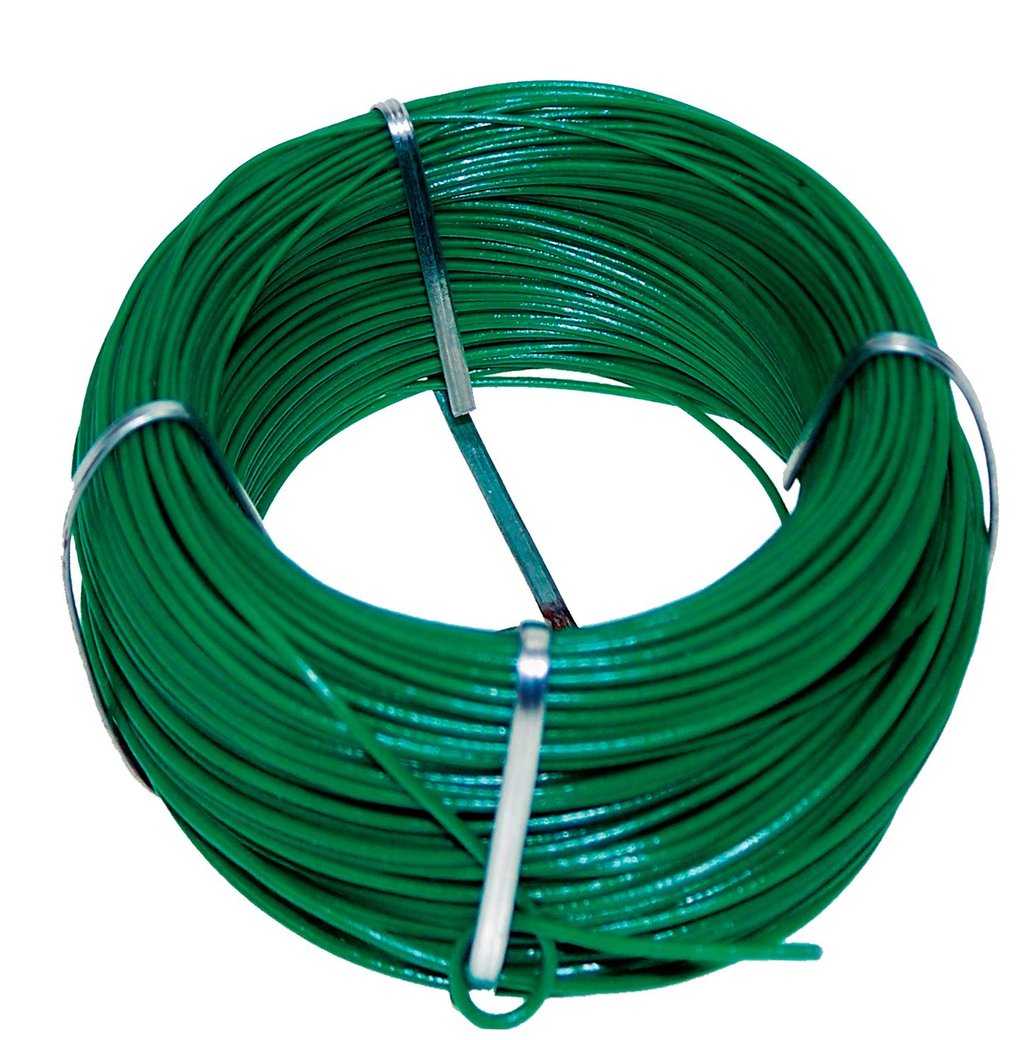 Drut ogrodniczy powlekany PCV 1,40mm x 50m (zielony)