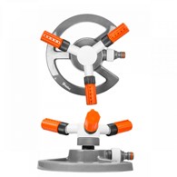 WHITE LINE 3-ramienny zraszacz obrotowy