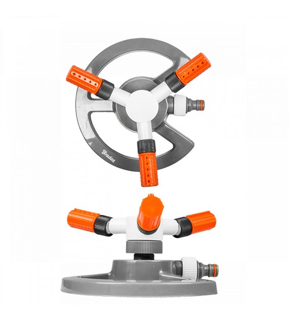 WHITE LINE 3-ramienny zraszacz obrotowy
