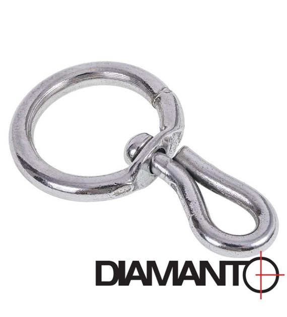 Okrętka zgrzewana 7mm ocynk DIAMANTO