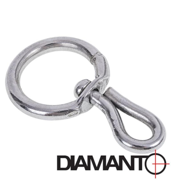 Okrętka zgrzewana 7mm ocynk DIAMANTO