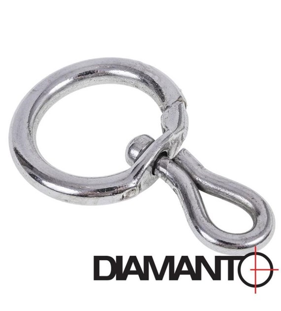 Okrętka zgrzewana 8mm ocynk DIAMANTO