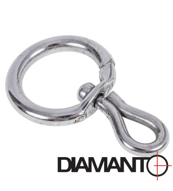 Okrętka zgrzewana 8mm ocynk DIAMANTO