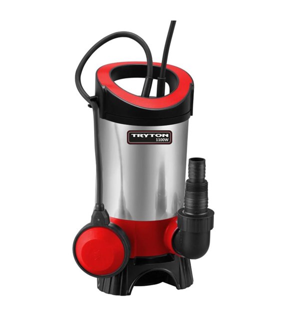 Pompa zatapialna do brudnej wody 1100W, 11m TRYTON, CE