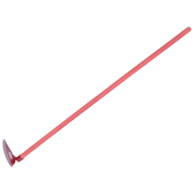 Motyczka CZERWONA oprawna półokrągła 180mm