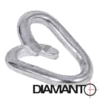 Ogniwo zaklepywane 4mm DIAMANTO