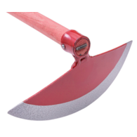 Motyczka CZERWONA oprawna półokrągła 230mm