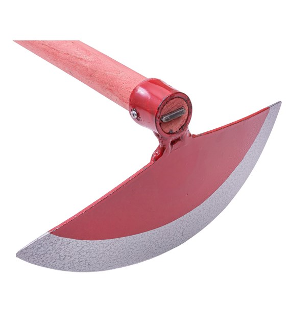 Motyczka CZERWONA oprawna półokrągła 230mm