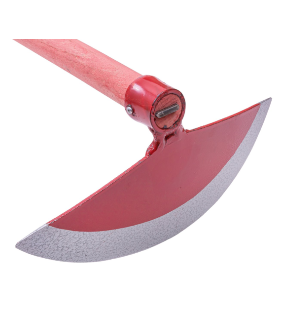 Motyczka CZERWONA oprawna półokrągła 230mm