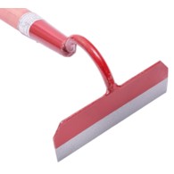 Motyczka CZERWONA oprawna prostokątna 140mm