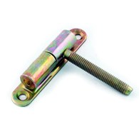 Zawias drzwiowy z blaszką