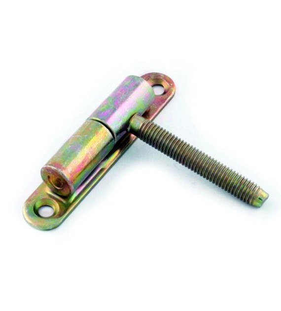 Zawias drzwiowy z blaszką