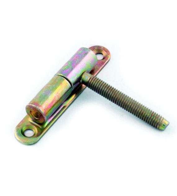 Zawias drzwiowy z blaszką