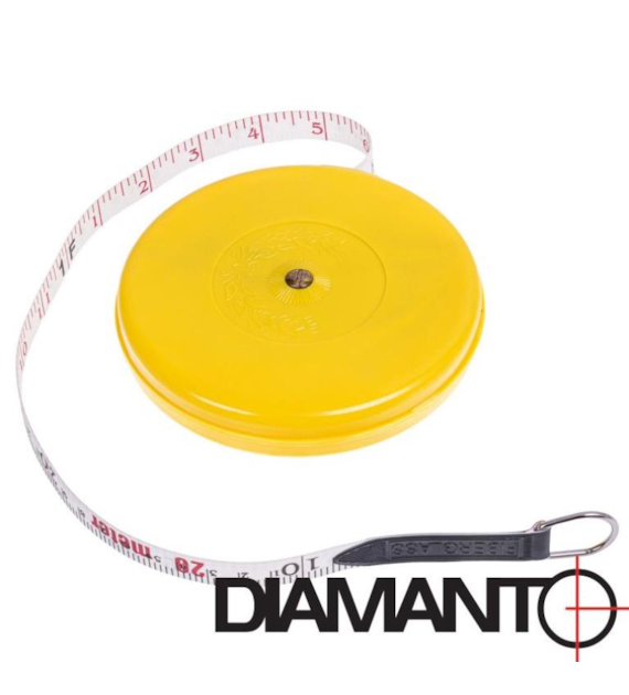 Taśma miernicza 20m - włókno DIAMANTO