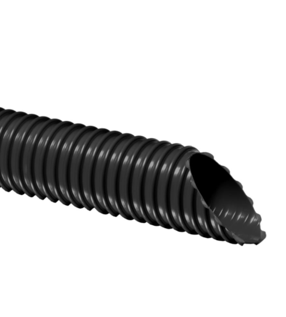 LIGHT-FLEX Wąż ssawno-tłoczony 32mm, CZARNY -rolka 30m