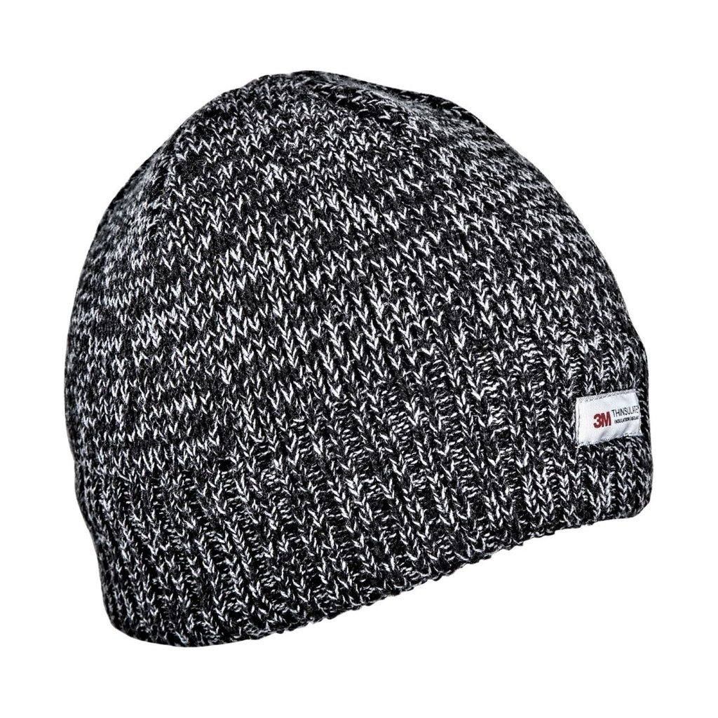Czapka akrylowa z ociepliną THINSULATE - czarna 3M