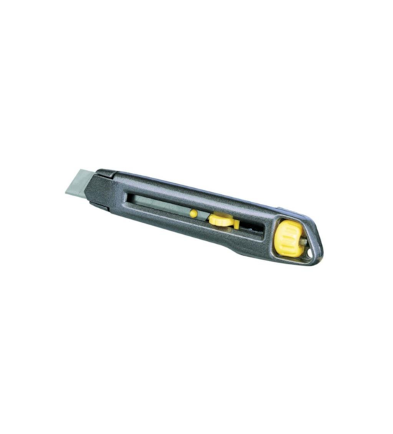STANLEY Nożyk metalowy lekki INTERLOCK, ostrze łamane 18mm