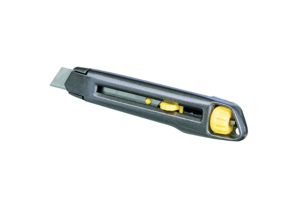 STANLEY Nożyk metalowy lekki INTERLOCK, ostrze łamane 18mm
