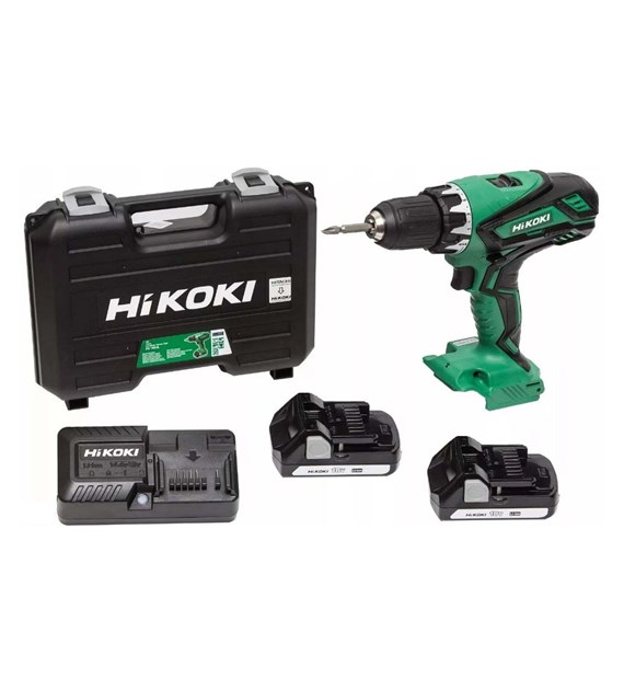HIKOKI Wiertarko-wkrętarka 18V, 2-aku.