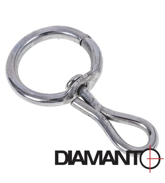 Okrętka zgrzewana 4mm ocynk DIAMANTO