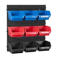 Tablica narzędziowa z płyty warsztatowej Fixing Wall SET 350 + pojemniki