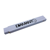 Miara drewniana biała (bez okucia) 2m DIAMANTO