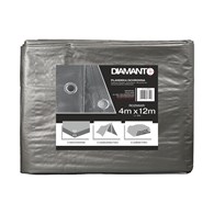 Plandeka srebrna 4 x 12m DIAMANTO