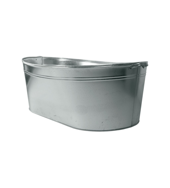 Wanna owalna ocynkowana 120 L DIAMANTO