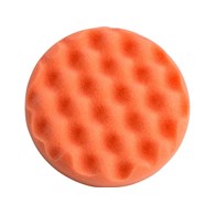 WAART Gąbka polerska karbowana średnia pomarańczowa 150mm na rzep
