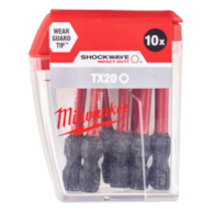 MILWAUKEE BIT SHOCKWAVE CD TX 20/50mm (10szt.)
