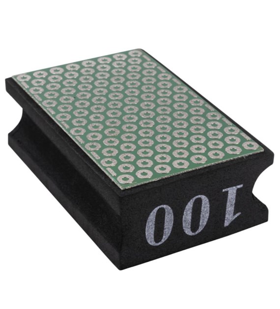 Gąbka diamentowa do ręcznego szlifowania P100 94x60x32mm