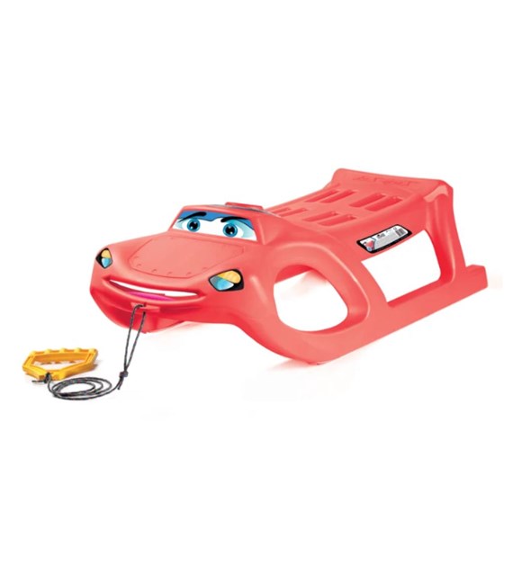 Sanki Zigi-Zet - czerwony