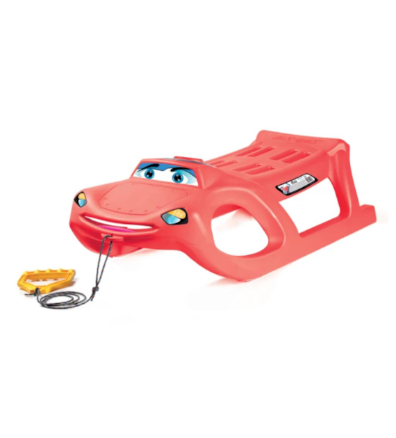 Sanki Zigi-Zet - czerwony