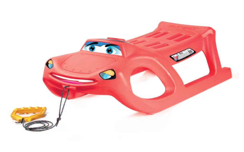 Sanki Zigi-Zet - czerwony