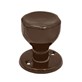 Gałka drzwiowa stała brązowa