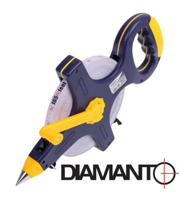 Taśma miernicza geodezyjna 50m DIAMANTO