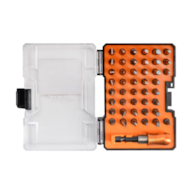 JUFISTO Zestaw końcówek wkrętakowych 45 szt