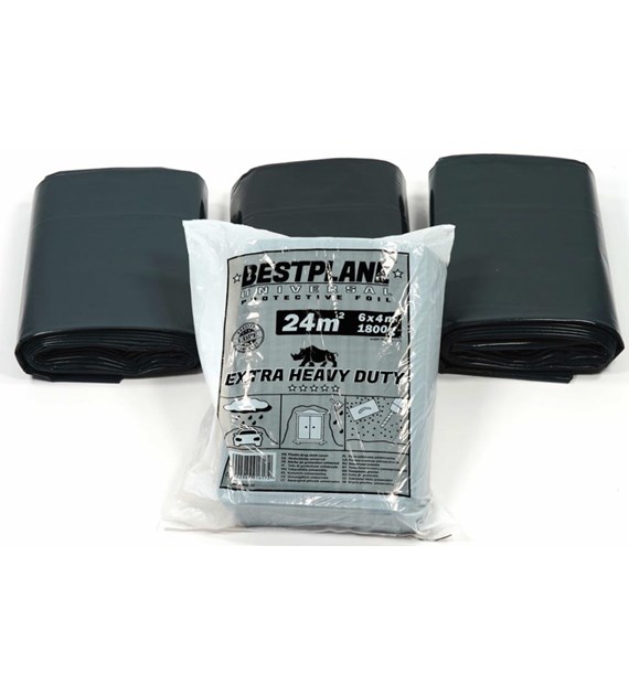 Folia ochronna BESTPLANE 6x4m Extra Heavy 1800g