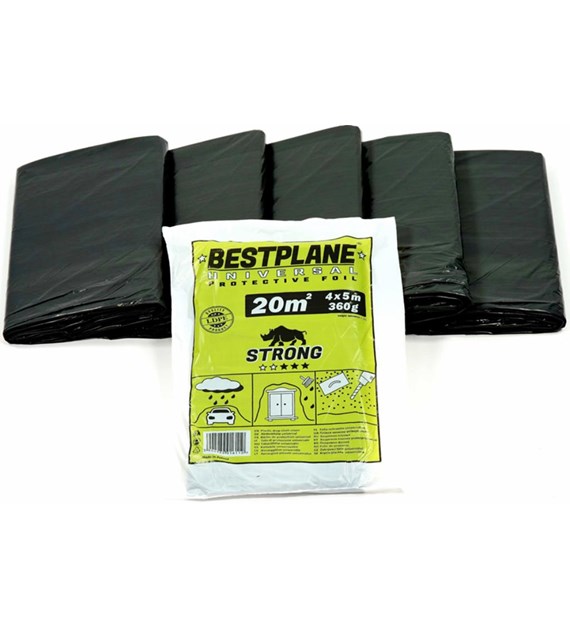 Folia ochronna BESTPLANE 4x5m Strong 360g
